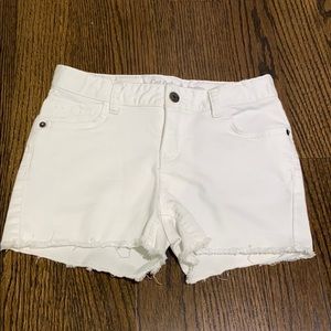 Kids White Cat and Jack shorts Sz. L(10/12)